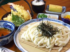 天ざるうどん