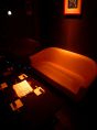 記念日には半個室のソファー席がオススメ♪