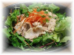 料理メニュー写真&nbsp;あぐー冷しゃぶサラダ