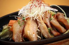 料理メニュー写真 トントロのジュージュー焼き