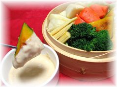 料理メニュー写真&nbsp;温野菜のフォンデュ