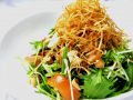 料理メニュー写真&nbsp;水菜とお豆腐のパリパリサラダ