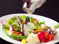 料理メニュー写真 具だくさん野菜のビシソワーズサラダ