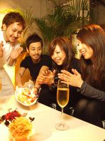 誕生日はお店全体でお祝い