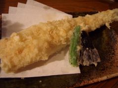 料理メニュー写真 江戸前穴子天ぷら
