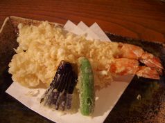 料理メニュー写真 車えび天ぷら
