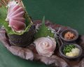 料理メニュー写真&nbsp;さつま知覧どり　お造り２種盛り