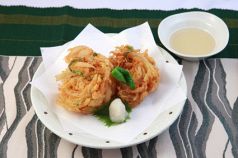 料理メニュー写真 海鮮かき揚げ