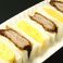 料理メニュー写真 煮かつ&玉子サンド