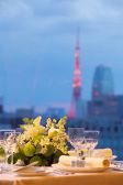 お店から見た東京タワー(お昼)