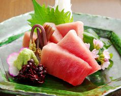 料理メニュー写真 本鮪 中トロお造り