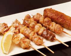 料理メニュー写真&nbsp;串焼き盛り合わせ（5本）