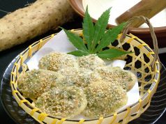 料理メニュー写真&nbsp;長芋の海苔胡麻チップ