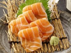 料理メニュー写真&nbsp;ノルウェーサーモンのお造り