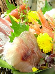 料理メニュー写真 お刺身3点盛り