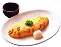 料理メニュー写真 納豆オムレツ