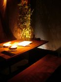 竹のある雰囲気◎のお席です!