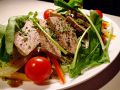 料理メニュー写真&nbsp;＊肉料理　厚切り牛タンの温製カルパッチョ
