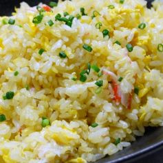 料理メニュー写真 蟹チャーハン
