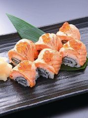 トロサーモンの炙り棒寿司