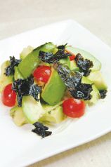 料理メニュー写真 アボガド岩海苔和え