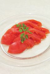 料理メニュー写真 冷やしトマト