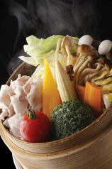 料理メニュー写真 せいろ蒸しバーニャカウダ