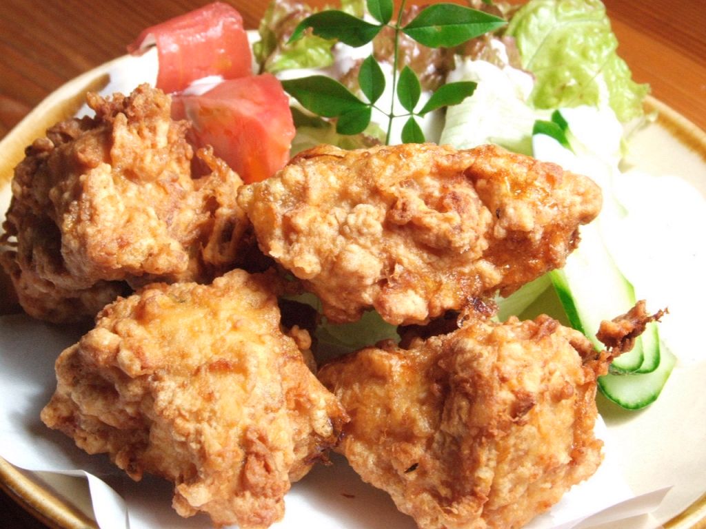 海のチキンを食べたら気分は海人です！