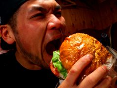 料理メニュー写真 新メニュー登場!Mega祭り(^O^) ウッディーのMegaバーガー「木雲バーガー」