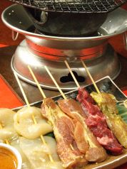 タイクーン特製炭火焼”サテ”串焼き（6本）