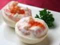 料理メニュー写真&nbsp;海老のタルタル和え　チーズ豆腐のせ
