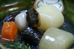 料理メニュー写真 季節野菜の炊き合わせ
