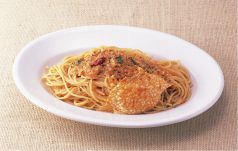 料理メニュー写真&nbsp;渡り蟹のトマトクリームスパゲティ