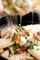 料理メニュー写真&nbsp;海鮮五目鉄鍋おこげ