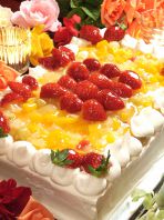 感動のウエディングケーキ