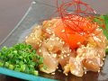 料理メニュー写真&nbsp;桜島鶏のユッケ