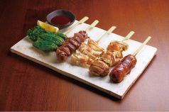料理メニュー写真&nbsp;串打ち焼き盛り合わせ　　