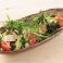 料理メニュー写真&nbsp;ヘルシー！お豆富と瀬戸内産海苔のサラダ
