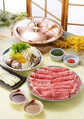 料理メニュー写真&nbsp;上撰黒毛和牛しゃぶしゃぶ