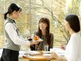 ホテルのラウンジで午後の一息を・・・
