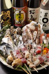 料理メニュー写真&nbsp;本日の魚串　※入荷状況によって異なります