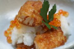 料理メニュー写真 トロサーモンのみぞれ和え