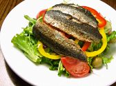 真イワシのミックスサラダ