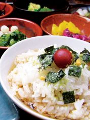 料理メニュー写真 〆のお茶漬けバイキング