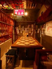 【干し台バルコニー】こちらは6名用様個室