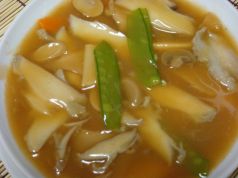 料理メニュー写真 あわびのオイスターソース煮