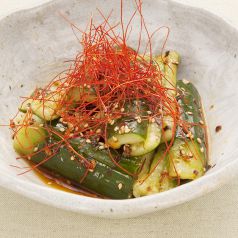 料理メニュー写真&nbsp;ピリ辛！たたき胡瓜