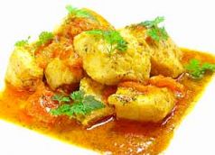 料理メニュー写真&nbsp;白身魚のトマトソース煮