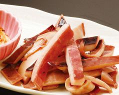 料理メニュー写真&nbsp;スモークしたするめイカ