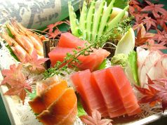 料理メニュー写真 特選 刺身六種盛合せ